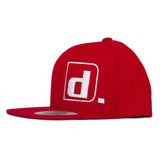 D SNAPBACK RED/WHT